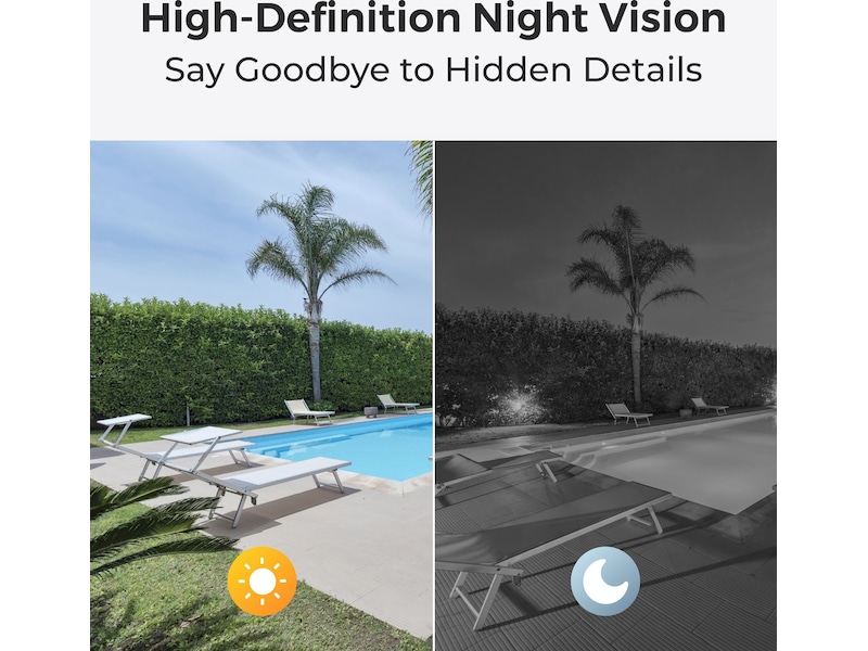 Reolink Argus Eco trådløst udendørs sikkerhedskamera Overvågningskameraer