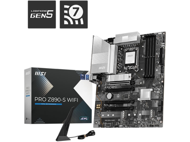 MSI PRO Z890-S WIFI Bundkort Intel Socket