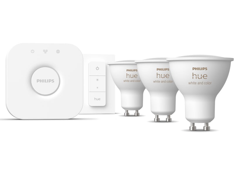 Philips Hue White & Color Ambiance Startsæt GU10 LED-pærer & elpærer