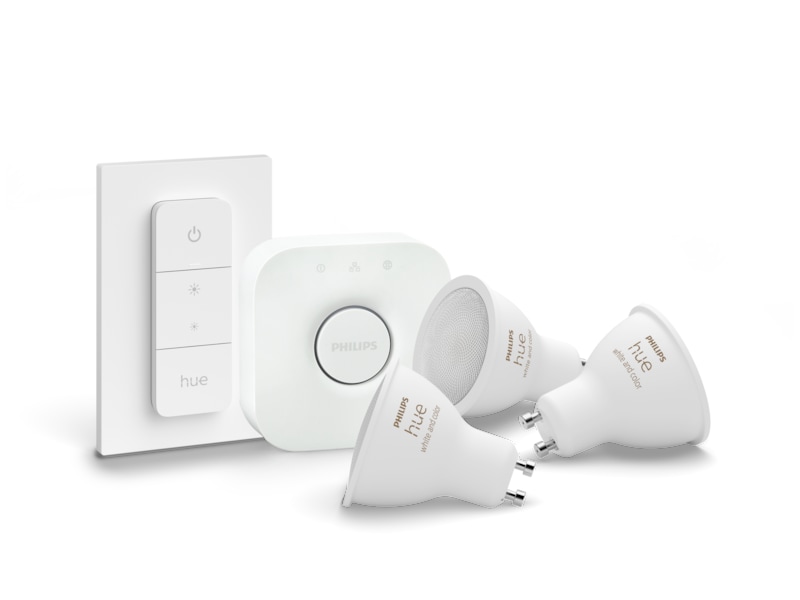 Philips Hue White & Color Ambiance Startsæt GU10 LED-pærer & elpærer
