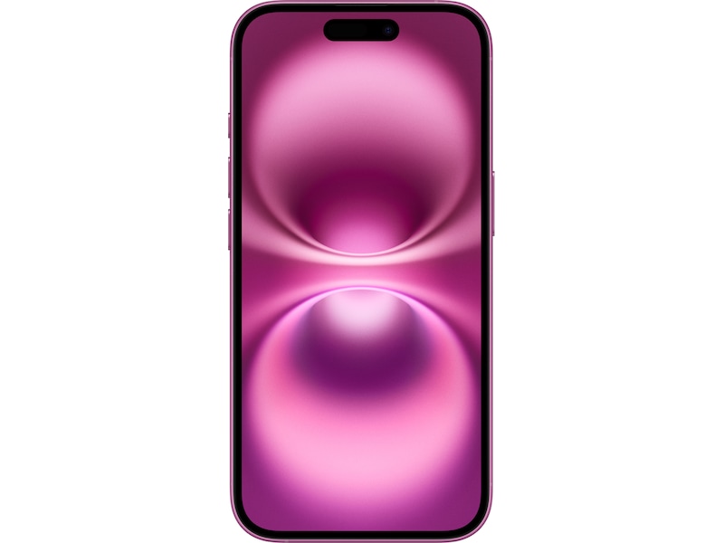 iPhone 16 128GB  (lyserød) Mobiltelefoner