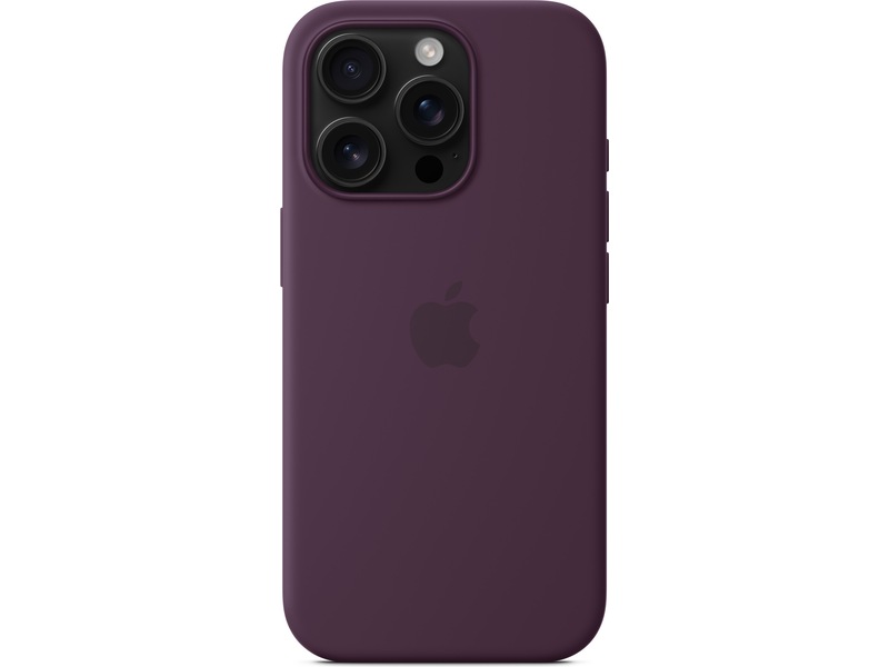 Apple iPhone 16 Pro Silikonecover (blomme) Mobilcover