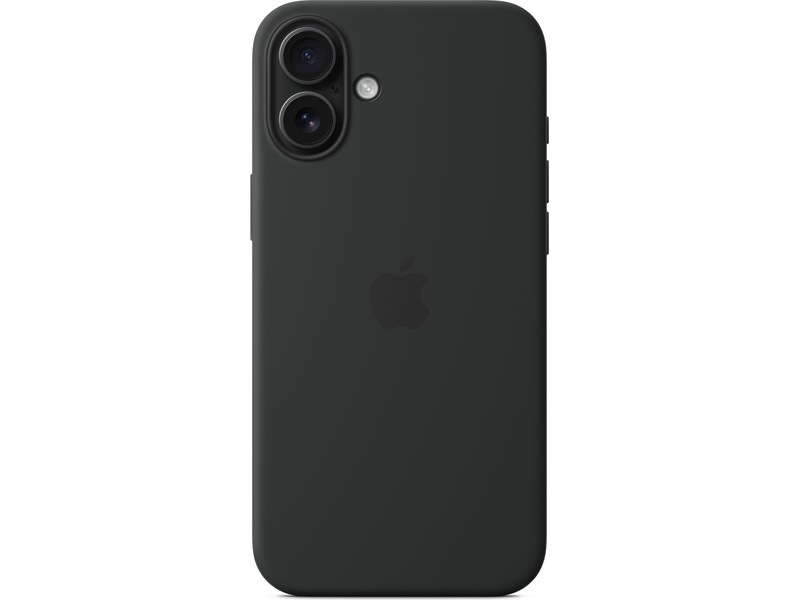 Apple iPhone 16 Plus Silikoncover (sort) Mobilcover