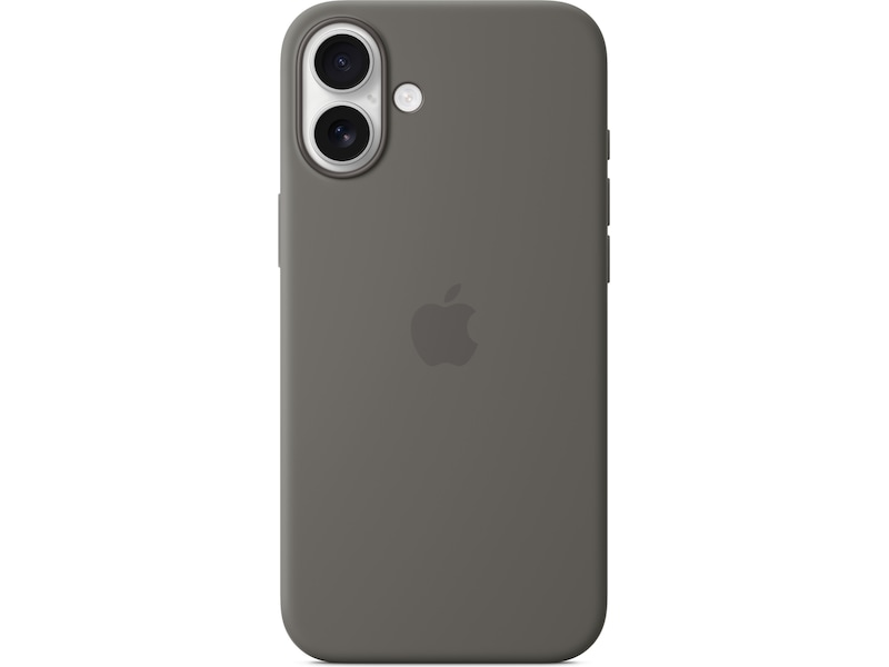 Apple iPhone 16 Plus Silikonecover (granitgrå) Mobilcover