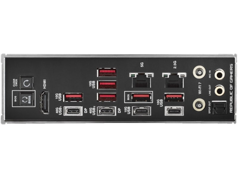 ASUS ROG Crosshair X870E Hero Bundkort AMD Socket