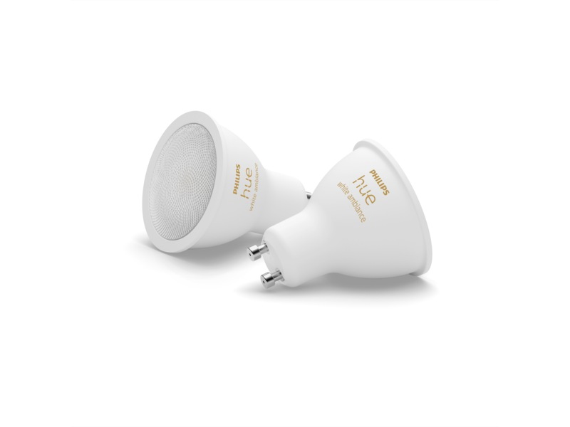 Philips Hue White Ambiance 4.2W GU10 2PK LED-pærer & elpærer