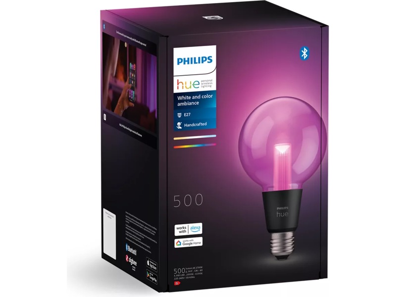 Philips Hue White and color ambiance G95 - E27 pære LED-pærer & elpærer