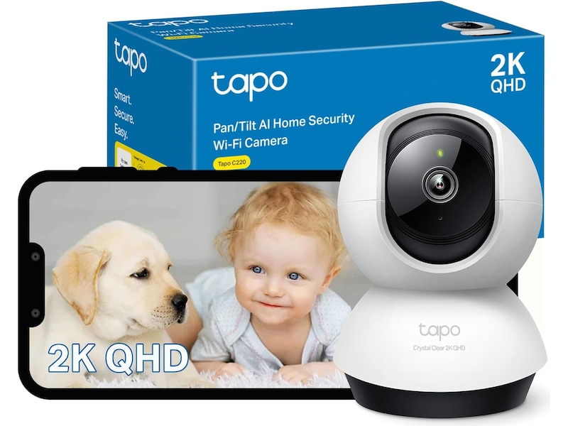 TP-Link Tapo C220 indendørs overvågningskamera Overvågningskameraer