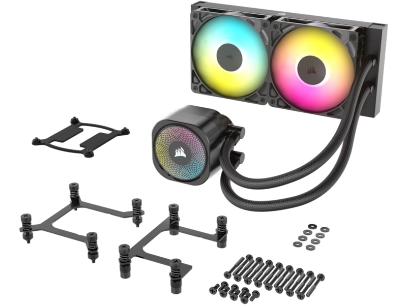 Corsair Nautilus 240 ARGB CPU Køler (sort) CPU - Vandkøling