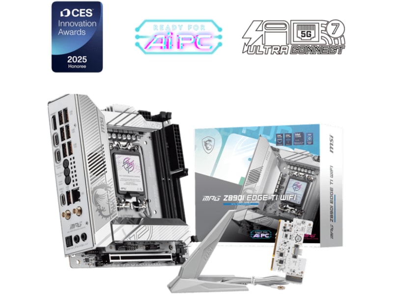 MSI MPG Z890I EDGE TI WIFI Bundkort Intel Socket