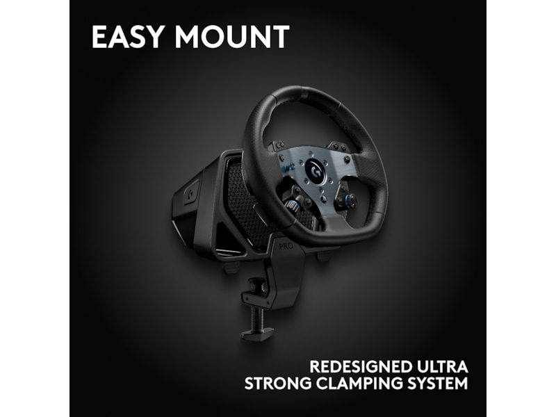 Logitech G PRO Racing Wheel PS/PC Rat og pedaler