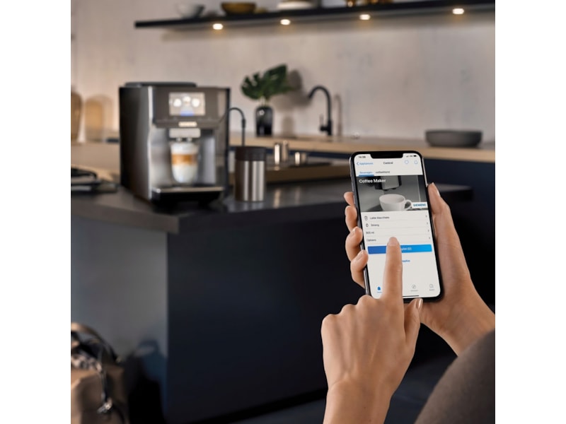 Siemens EQ700 klassisk Automatisk Kaffemaskine (inox/sølv) Espressomaskiner