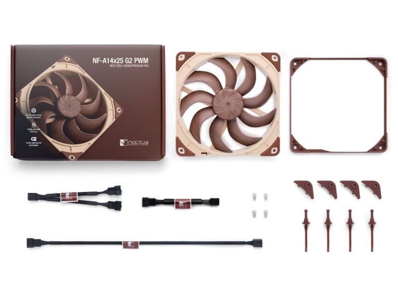 Noctua NF-A14x25 G2 PWM Ventilator Blæsere