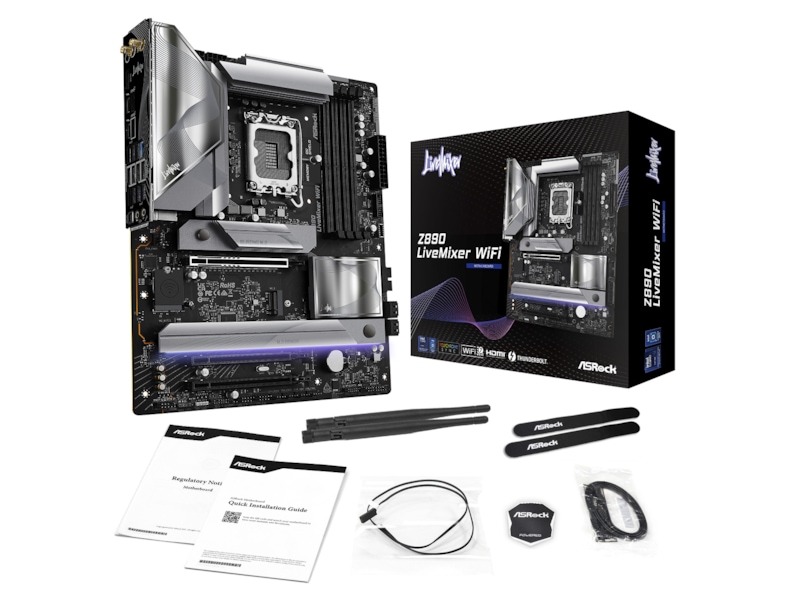ASRock Z890 LIVEMIXER WIFI Bundkort Intel Socket