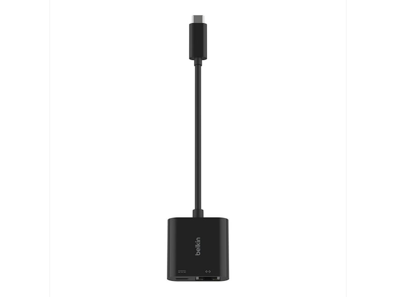 Belkin USB-C til Ethernet Adapter 20cm (sort) Kabeladaptere og overgange