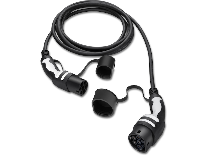 Freev EV-Charge 3000 Type 2 opladningskabel 5m (sort/hvid) Elektriske bil opladerkabler