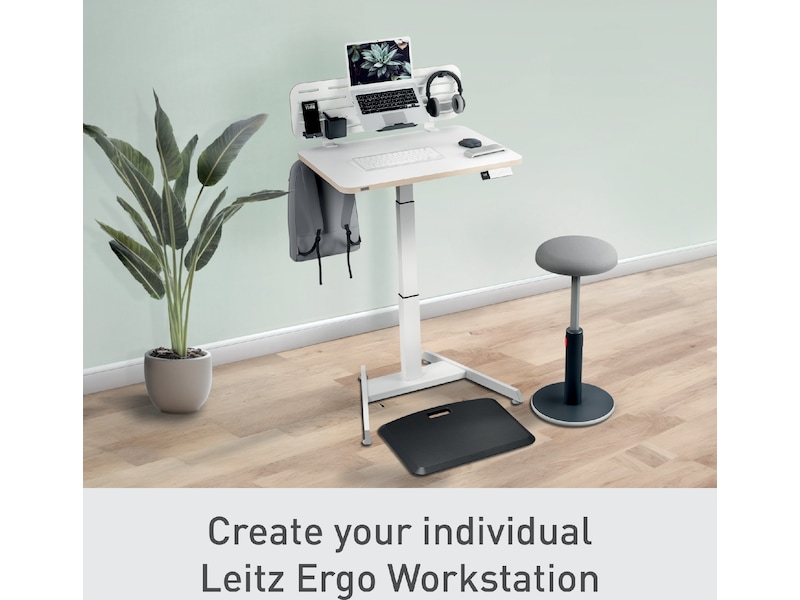 Leitz Ergo Hæve-Sænke Skrivebord, elektrisk, med påmindelse at stå op Aktivitetsborde