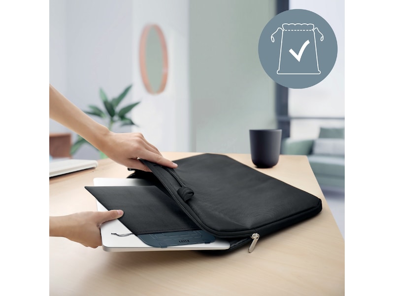 Leitz Ergo Laptop Stand, aluminium ultraflad justerbar Bærbar stativ