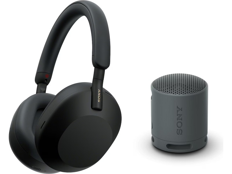 Sony WH-1000XM5 trådløse hodetelefoner, Over-Ear  (sort) Høretelefoner