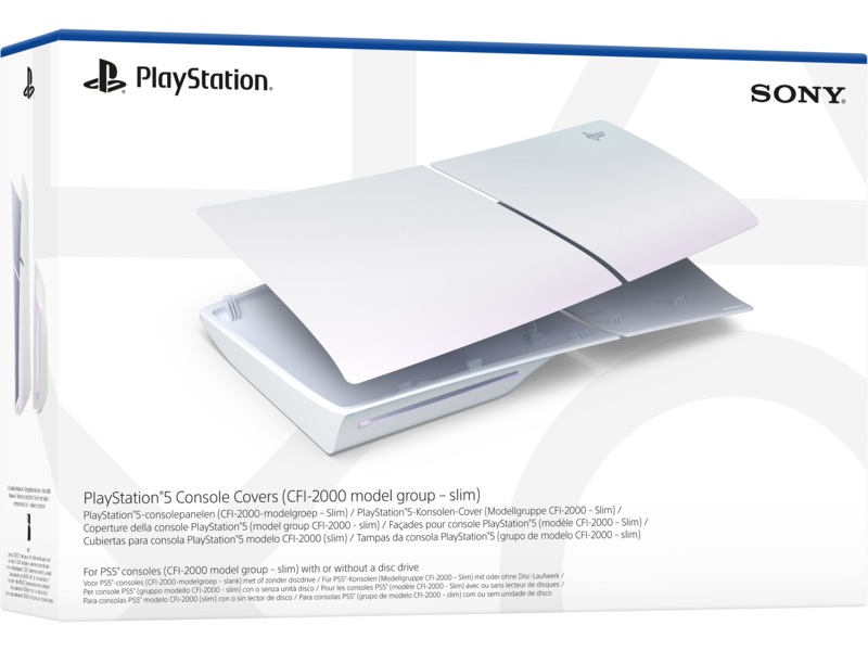 PlayStation 5 Konsolcover (Chroma Pearl) Tilbehør til spilkonsoller
