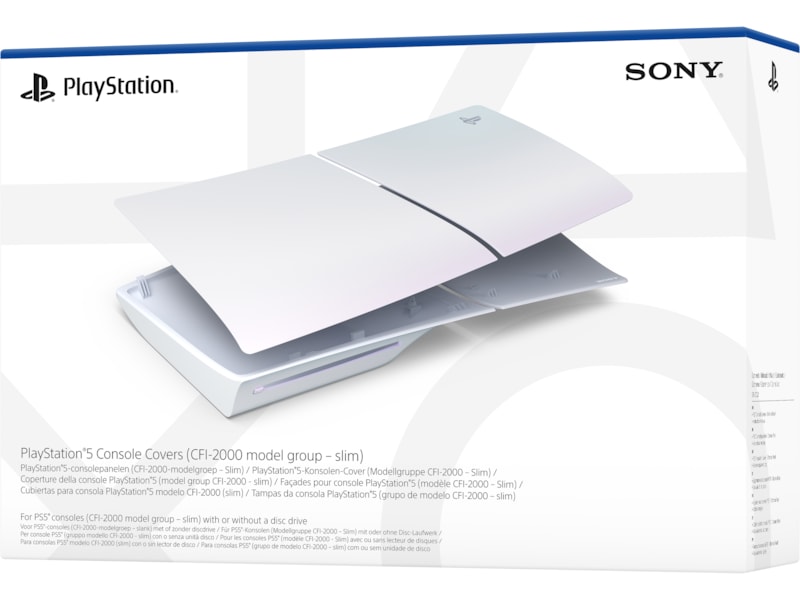 PlayStation 5 Konsolcover (Chroma Pearl) Tilbehør til spilkonsoller