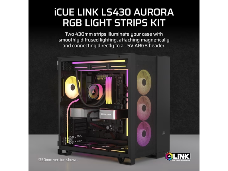 Corsair iCUE Link LS430 Aurora RGB Light Strips Kit Diverse