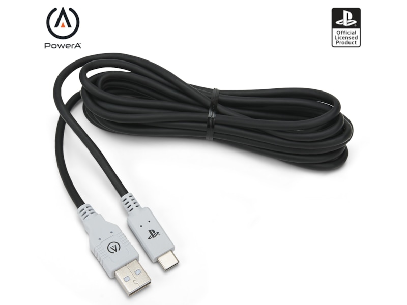 PowerA USB-C kabel til PS5 (sort/hvid) USB-kabler