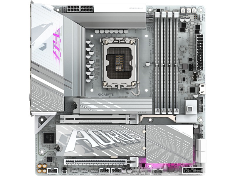 GIGABYTE Z890M A ELITE WF7 ICE Bundkort Intel Socket