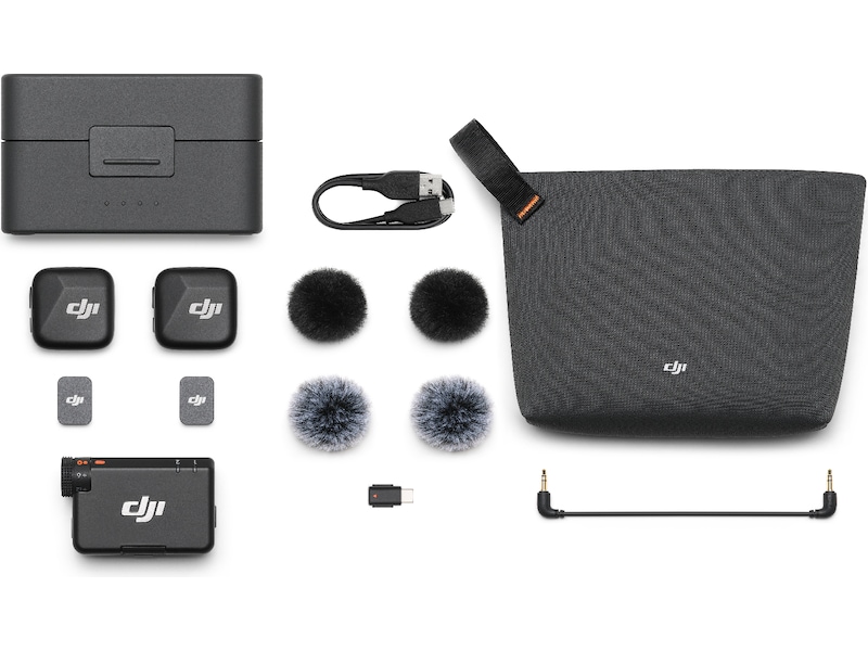 DJI Mic Mini (2 TX + 1 RX + Charging Case) Mikrofon