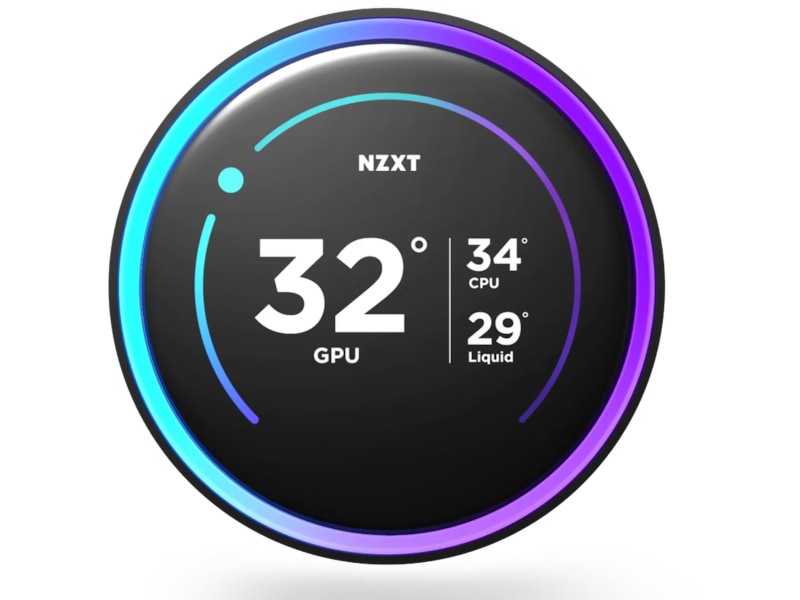 NZXT Kraken 360 Elite V2 2024 RGB Køler (sort) CPU - Vandkøling