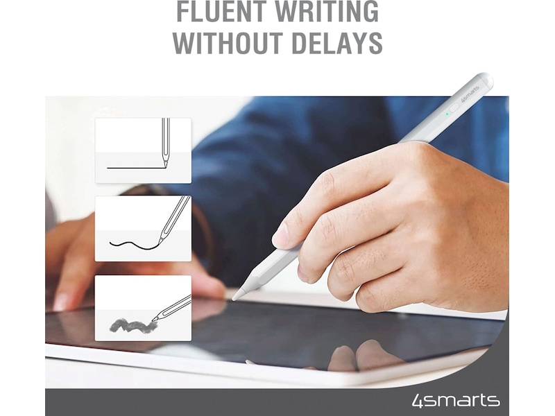 4smarts Pencil Pro 3 iPad stylus (hvid) Tastatur og stylus
