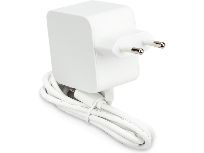 Raspberry Pi 27W USB-C Strømforsyning (hvid) Tilbehør