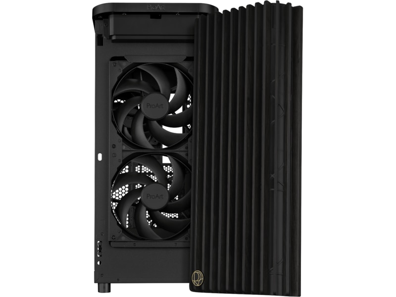 Asus Proart PA401 Wood Metal PWM Mid Tower (sort) Midi Tower