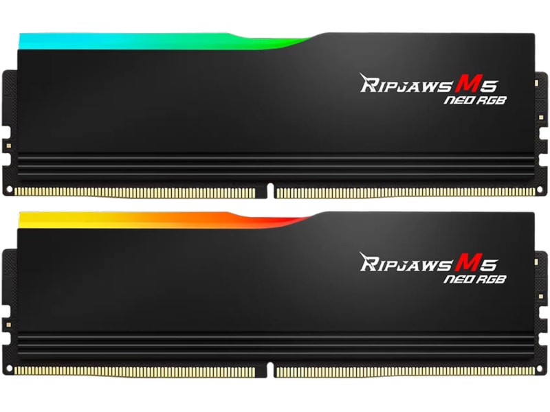 G.Skill Ripjaws M5 NEO 6000MHz DDR5 32GB RGB (sort) Hukommelse (RAM)