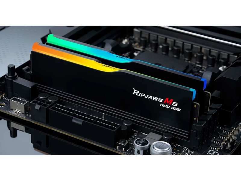 G.Skill Ripjaws M5 NEO 6000MHz DDR5 32GB RGB (sort) Hukommelse (RAM)