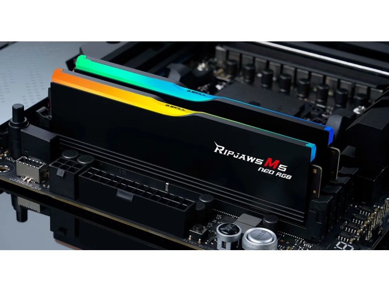 G.Skill Ripjaws M5 NEO 6000MHz DDR5 64GB RGB (sort) Hukommelse (RAM)
