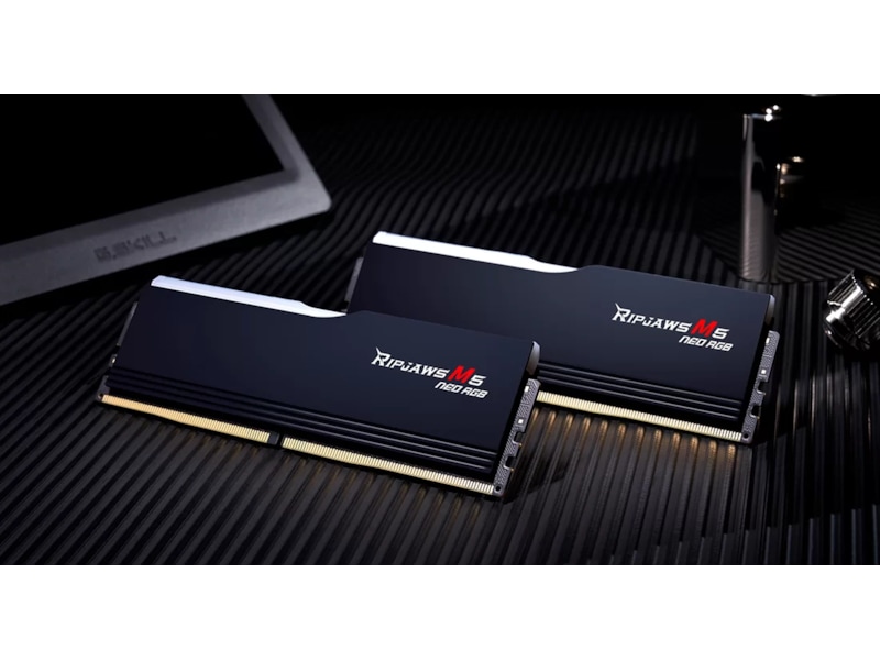 G.Skill Ripjaws M5 NEO 6000MHz DDR5 64GB RGB (sort) Hukommelse (RAM)