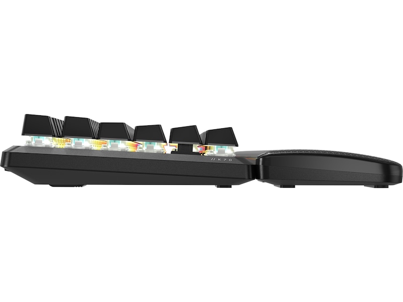 Corsair K70 PRO TKL RGB Gaming Keyboard (sort) Gamingkeyboard