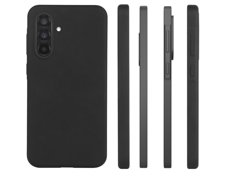 iiglo Galaxy A36 Silikone cover (sort) Mobilcover