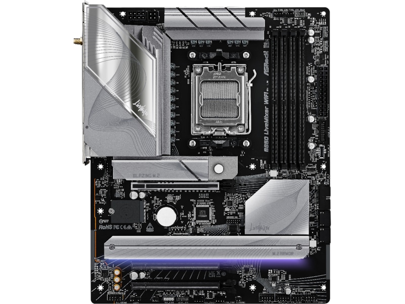 ASRock B850 LiveMixer WiFi Bundkort AMD Socket
