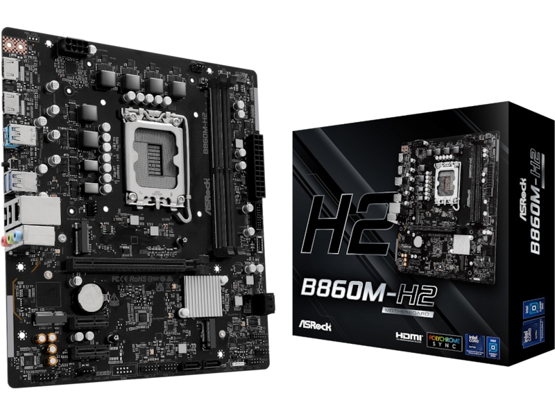 ASRock B860M-H2 Bundkort Intel Socket