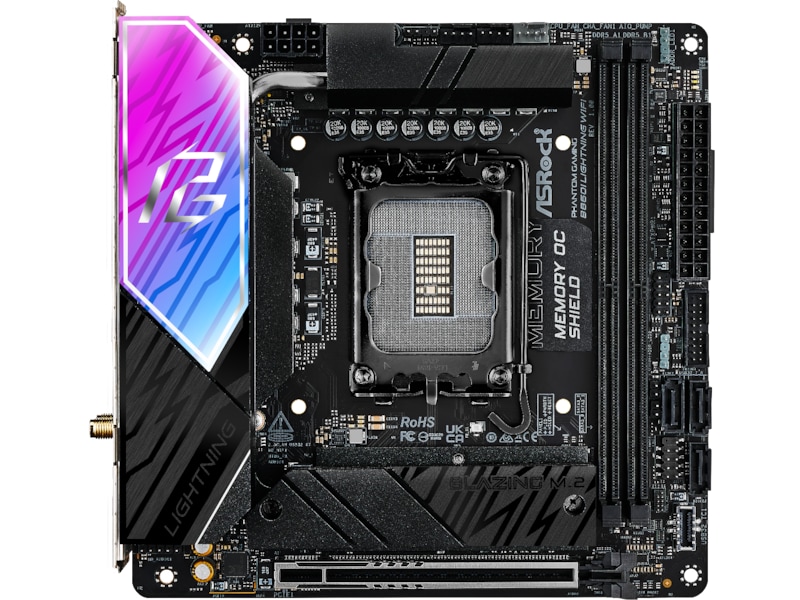 ASRock B860I Lightning WiFi Bundkort Intel Socket