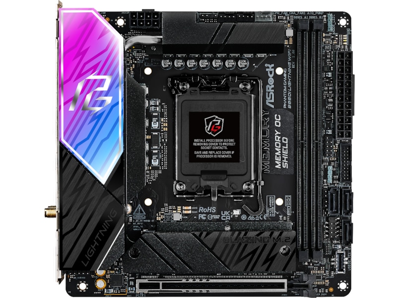 ASRock B860I Lightning WiFi Bundkort Intel Socket