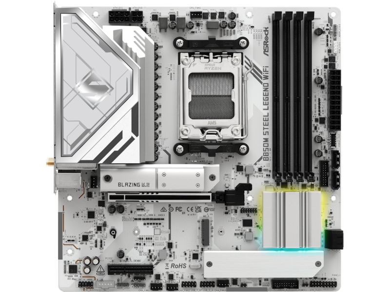 ASRock B850M Steel Legend WiFi Bundkort AMD Socket
