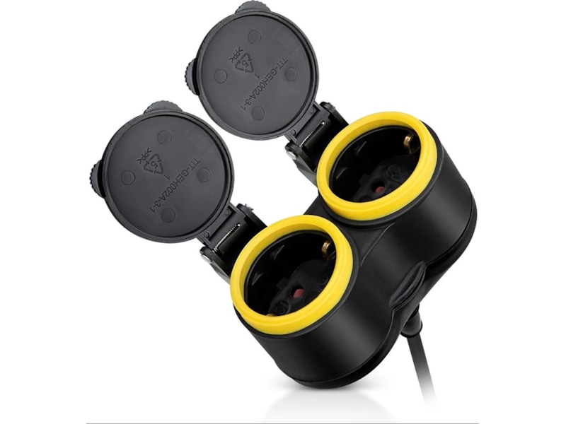 Andersson ECO 3.0 dobbelt forlængerledning 5 m Forlængerkabel & strømskinne