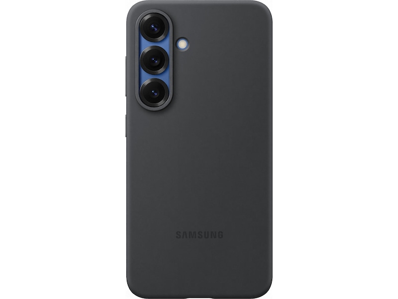Samsung Galaxy S25 Silikone cover (sort) Mobilcover