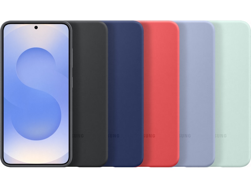 Samsung Galaxy S25 Silikone cover (sort) Mobilcover