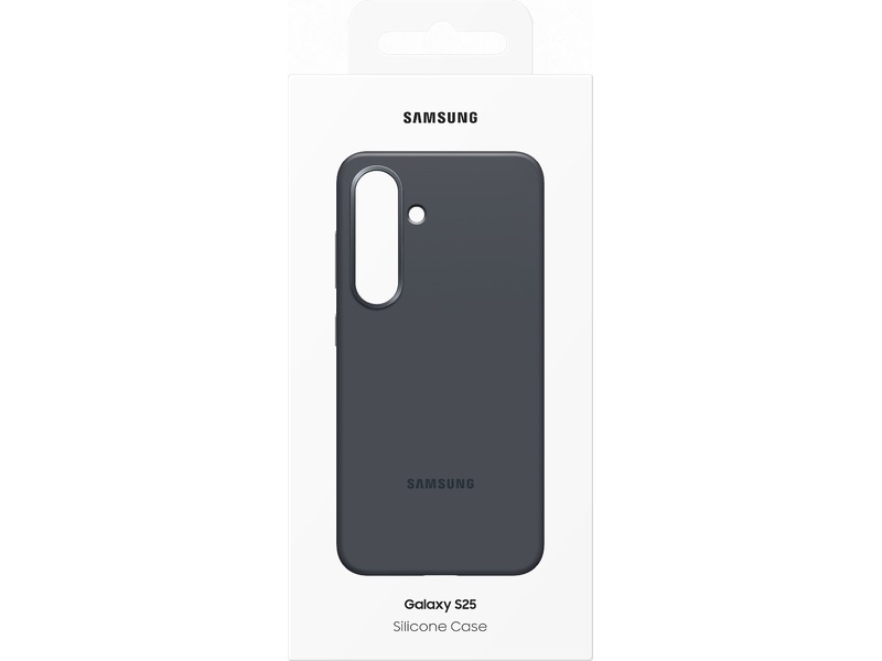 Samsung Galaxy S25 Silikone cover (sort) Mobilcover