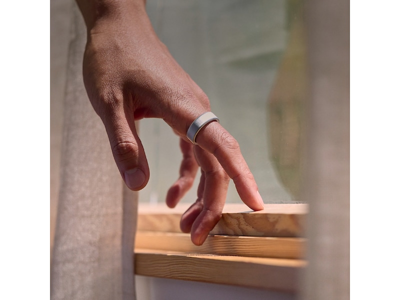 Oura Ring 4 Smart Ring str. 12 (børstet sølv) Smart ring