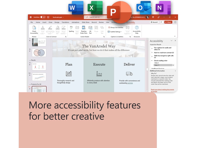 Microsoft Office Home & Business 2024 Kontorprogrammer